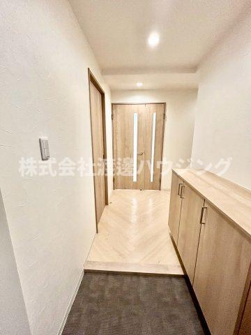 コーポウエハラIIの玄関