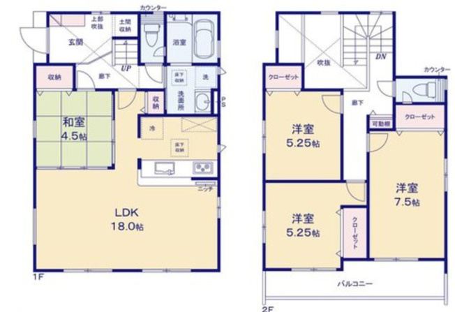 【間取り】 | 川口市安行領家　４期
