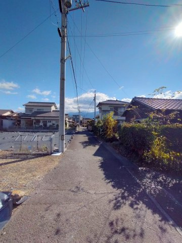 平形町2-6　売土地の前面道路含む現地写真
