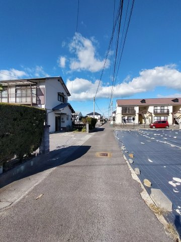 平形町2-6　売土地の前面道路含む現地写真