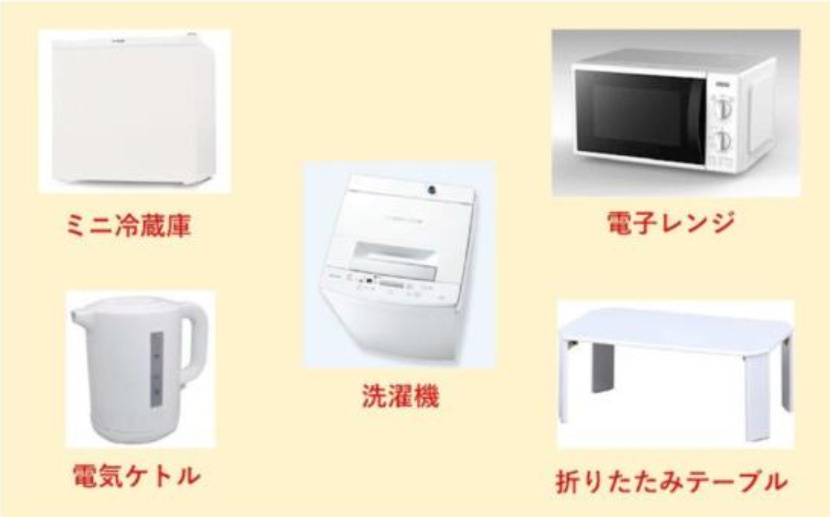 ソフィアパラソル(家具付き)のその他|敷金礼金ゼロ☆初期安☆家具付き☆