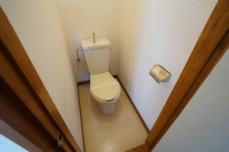 中沢マンションのトイレ|トイレもきれいです