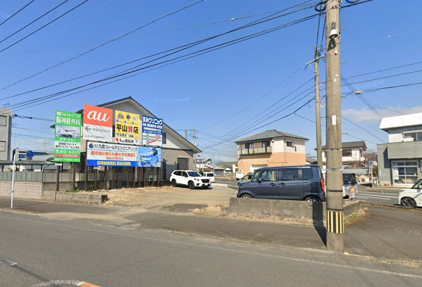 都城市上東町の売地の外観
