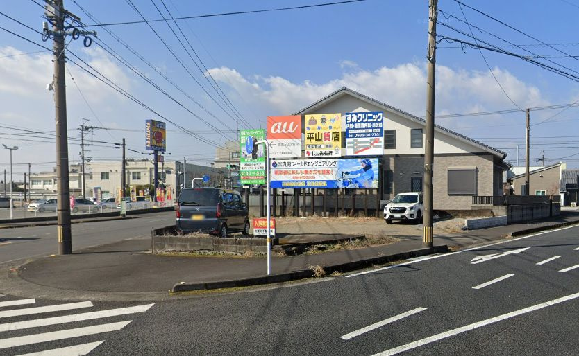 都城市上東町の売地の外観