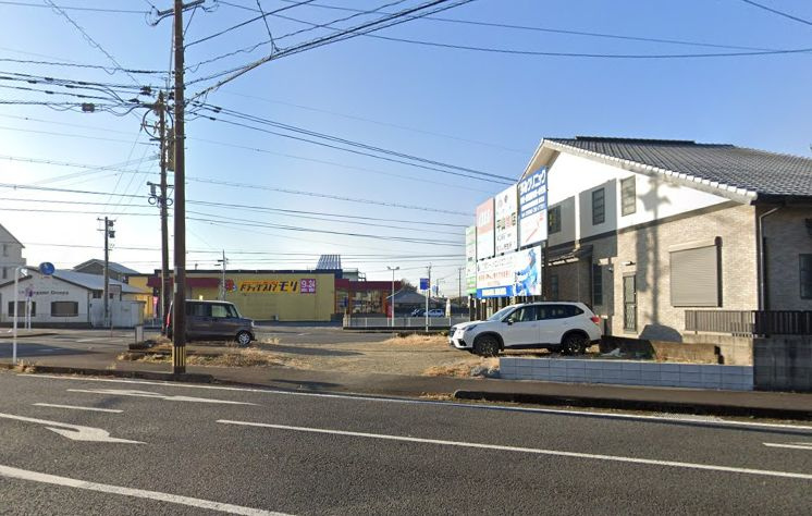 都城市上東町の売地の外観