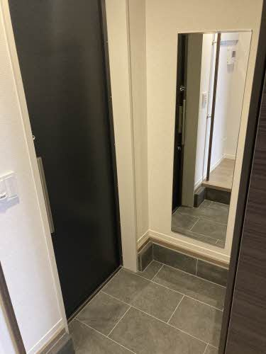 ピアヌーラ東雲の玄関