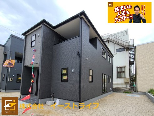 【新築戸建】　いわき市江名1期　ラスト1棟の外観|3号棟外観写真