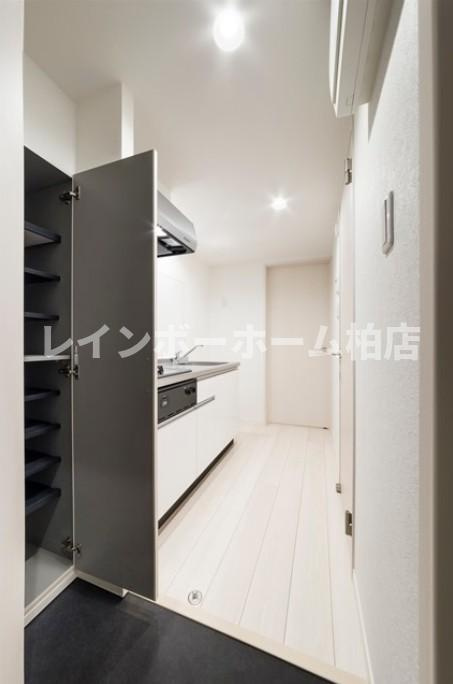 特典：仲介手数料が50％OFFです‼の玄関|明るい玄関です