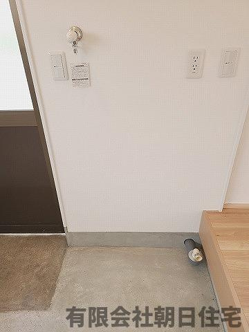 【ランドリースペース】 | 上乃木2丁目収益物件 | 洗濯機置場はこちらです