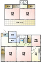 【間取り】 | 入居決定後、和室⇒洋間への変更予定です