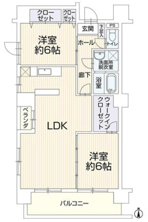 【間取り】 | 【ロイヤル又穂】✨️仲介手数料無料✨️稲生小学校・名塚中学校