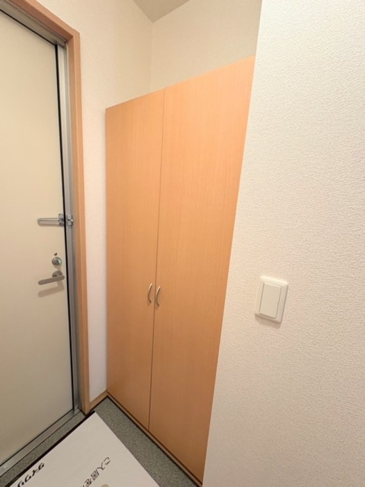 ライデンハイツⅡの玄関