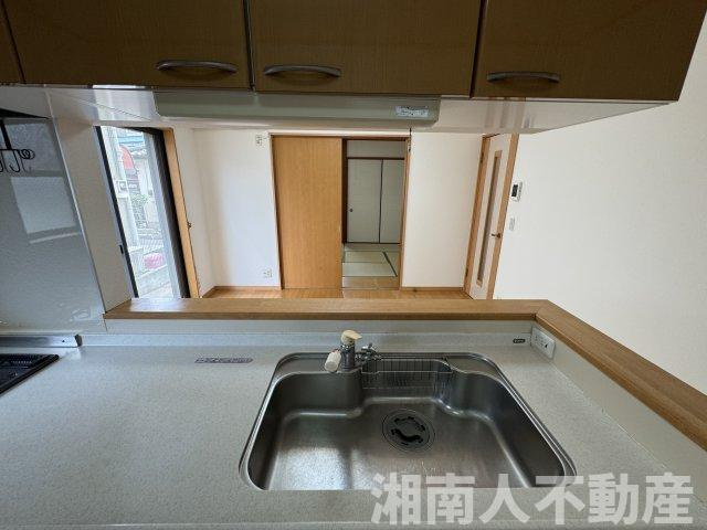 高座郡寒川町宮山 戸建のキッチン|きれいなキッチンです