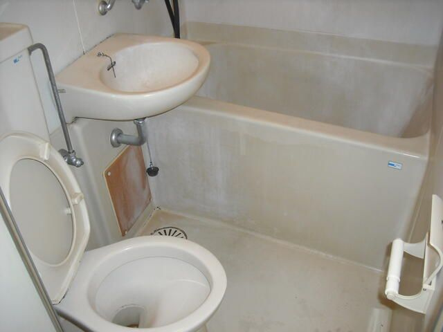 パレス新井の浴室