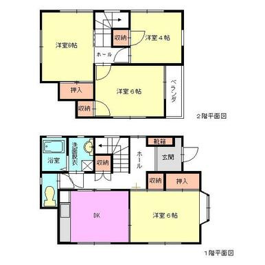 塩津田住宅の間取り
