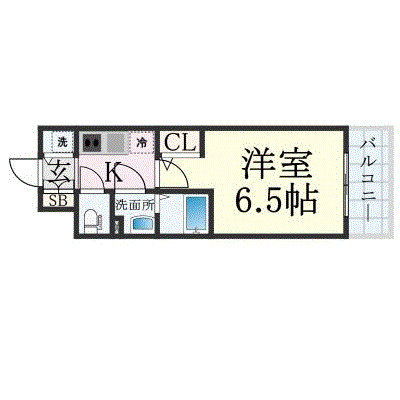 【間取り】 | エスリード弁天町桜通レジデンス