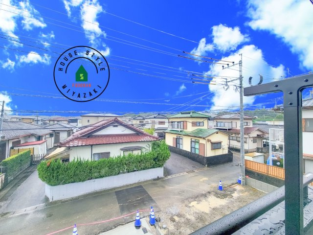 宮崎市大塚町小原田第1-4棟（B号棟）の展望|眺望や窓からの景色が良いと、家で過ごす時間も快適です。