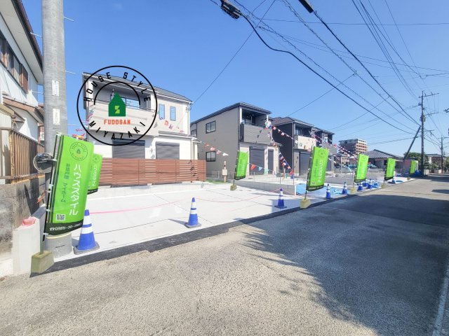 宮崎市大塚町小原田第1-4棟（B号棟）の前面道路含む現地写真|見学の時間などお気軽にお問い合わせ下さい。