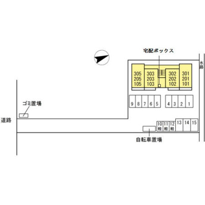【区画図】 | オッツ梅満