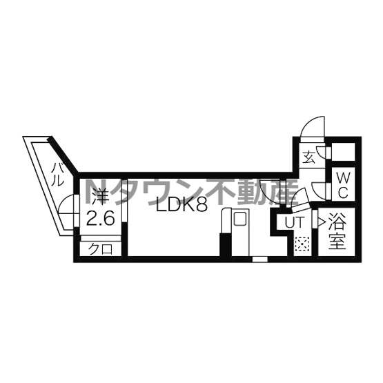 【間取り】 | アソシエ中村 | 間取りです。