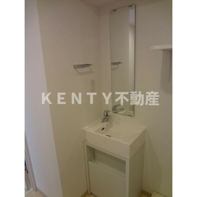 【洗面所】 | ルクレ西馬込 | 広い洗面スペース