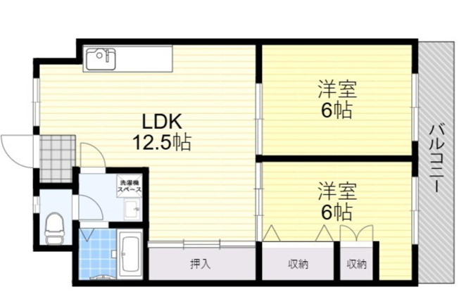 【間取り】 | 辰巳マンション