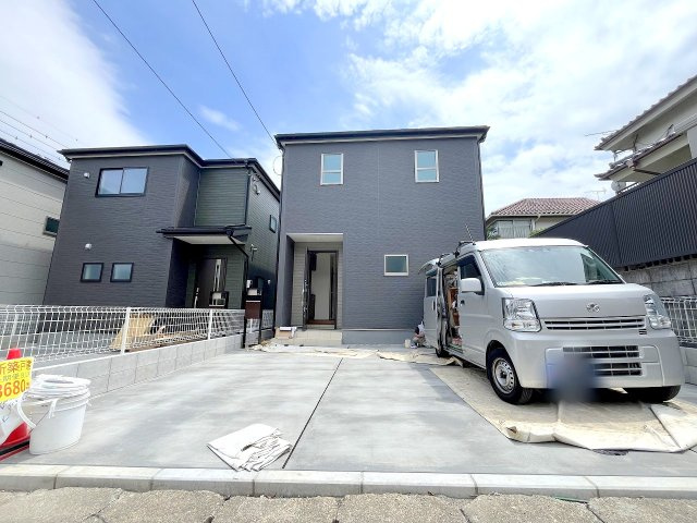 あきる野市小川東2丁目　新築分譲　全3棟　の外観|2025年撮影