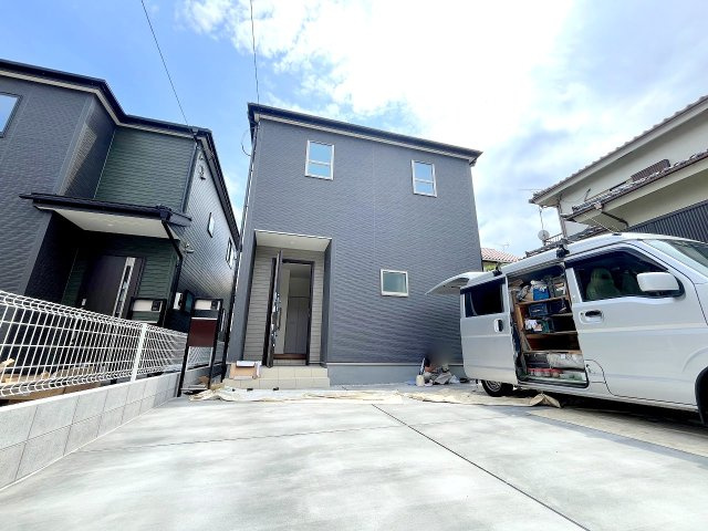 あきる野市小川東2丁目　新築分譲　全3棟　の外観|2025年撮影