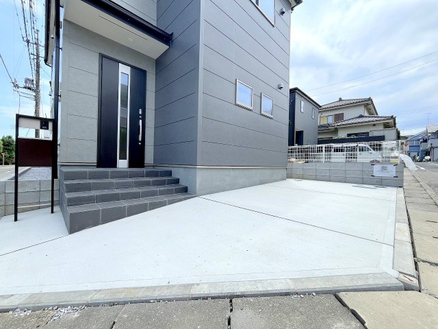 あきる野市小川東2丁目　新築分譲　全3棟　の駐車場|2025年撮影