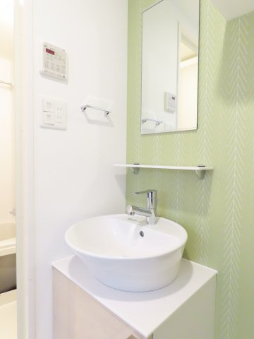エスリード新北野アーデルの独立洗面台