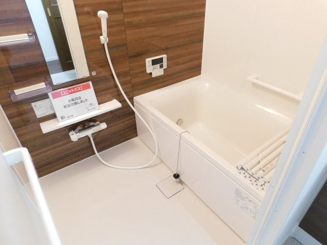 名古屋市北区上飯田南町２丁目の中古マンションの浴室|◇浴室◇　　お風呂新品　追い焚き機能付・オートバス　（２０２５年５月リフォーム済）