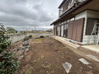 【庭】 | 前橋市橋鼻毛石　中古戸建て
