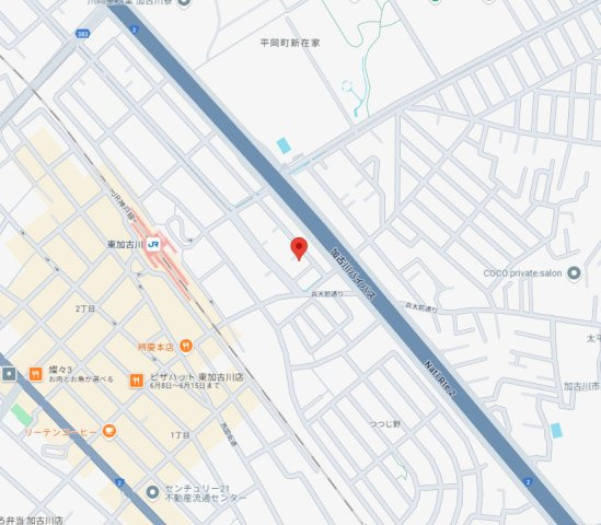 【地図】 | 加古川市平岡町新在家　新築