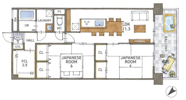 守山アーバンライフ　天然木フルリノベーション