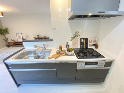 【キッチン】 | 上板橋全4棟 販売３棟 | 人気のL型キッチン
