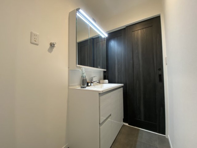 【独立洗面台】 | 上板橋全4棟 販売３棟 | 収納量が豊富な洗面化粧台です