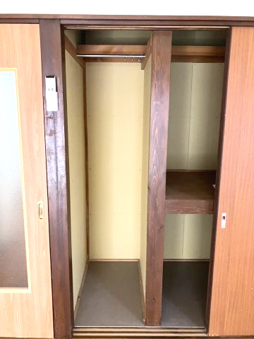 新潟市中央区網川原２丁目のアパートの収納