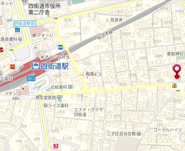 メゾン　和良比の地図|★案内図★