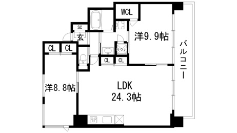 【間取り】