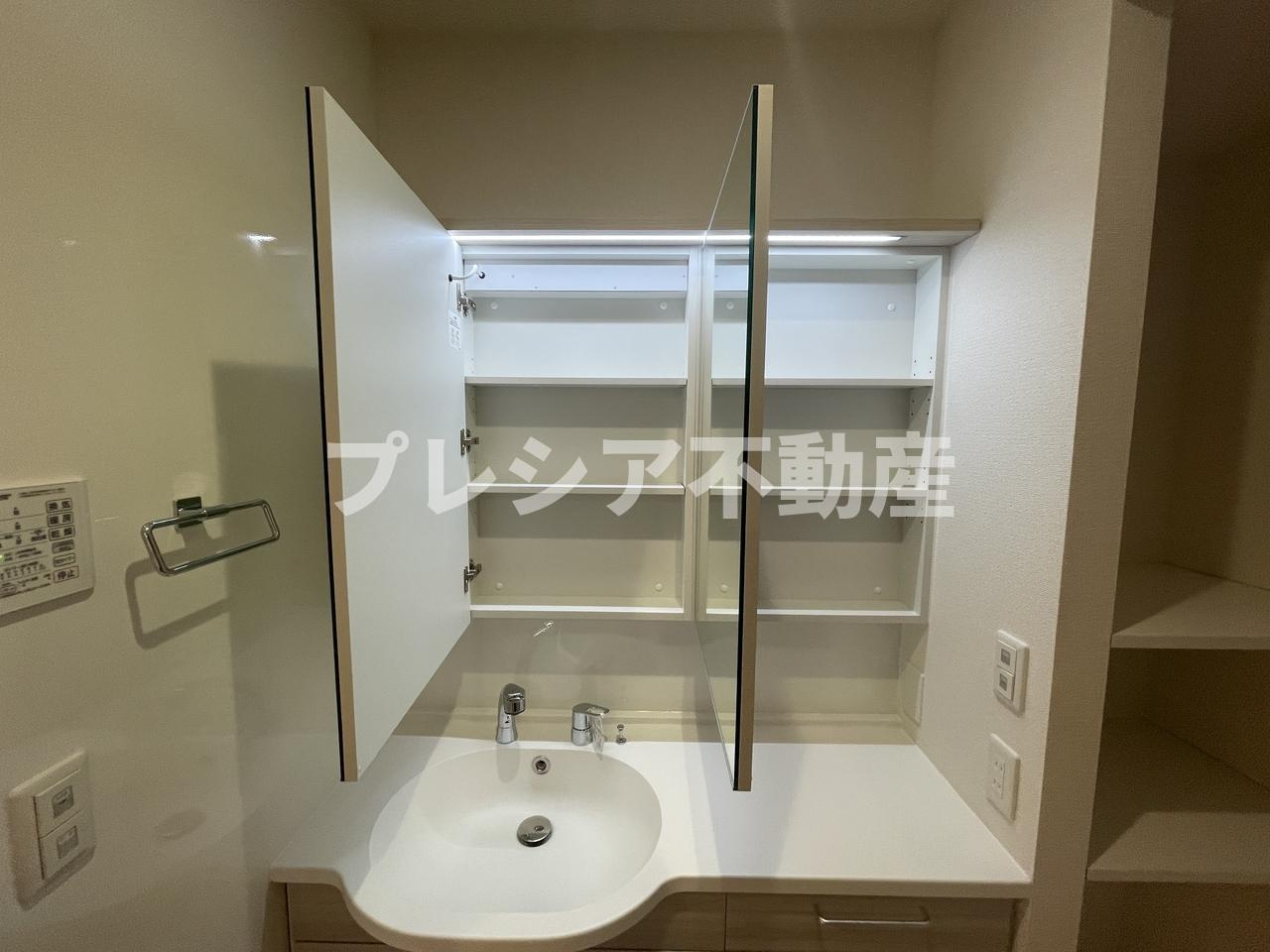 D-residence上甲子園の洗面所