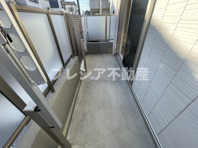 D-residence上甲子園のバルコニー