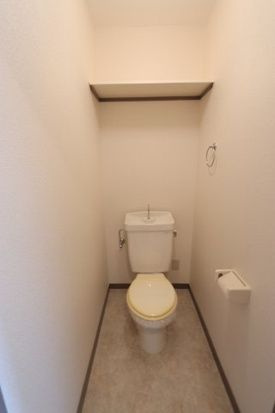 鳥山マンションⅢのトイレ|落ち着いたトイレです