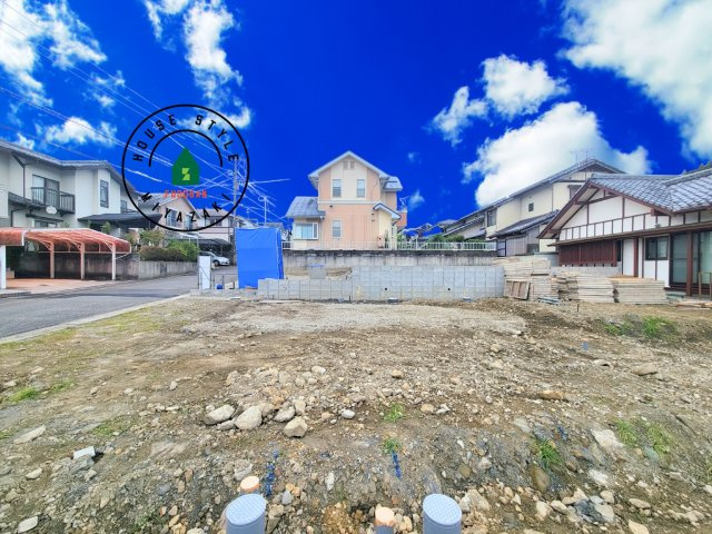 宮崎市生目台西一丁目第1-2棟（A号棟）の外観|デザイン性のある外観です。