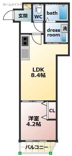 【間取り】 | エルグランド津久野