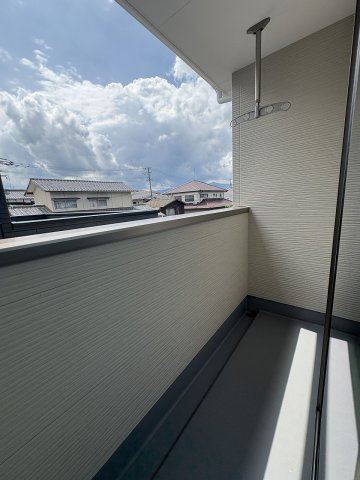 【バルコニー】 | 福岡市南区弥永2丁目2期　2号棟（全2棟）【仲介手数料無料・0円】 | 現地写真。