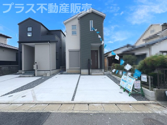 【外観】 | 福岡市南区弥永2丁目2期　2号棟（全2棟）【仲介手数料無料・0円】 | 現地写真。同じ物件を見るなら、プラス不動産販売にお任せ下さい。