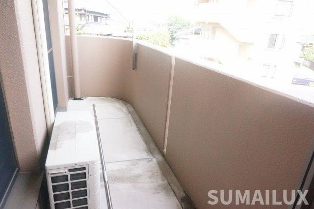 ディアコート御領のバルコニー