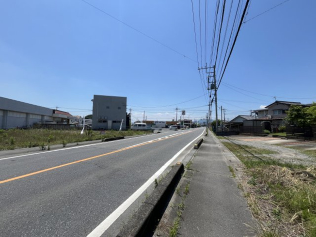 【前面道路含む現地写真】 | 美里町小茂田　売地　全1区画　