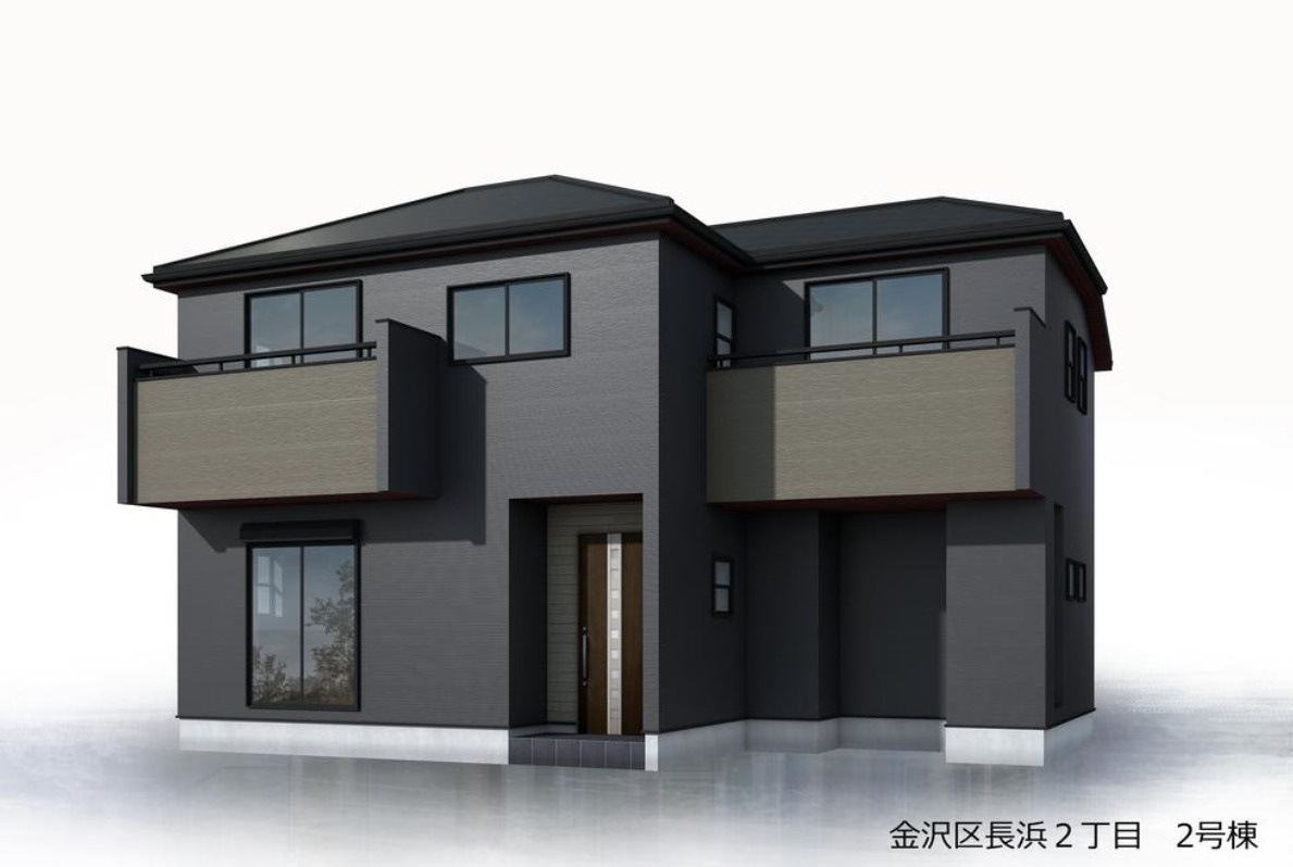 横浜市金沢区長浜2丁目 新築戸建て【仲介手数料無料】カースペース2台