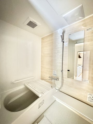 プレシアスタウン和地山公園の浴室|新品のユニットバスに交換済！